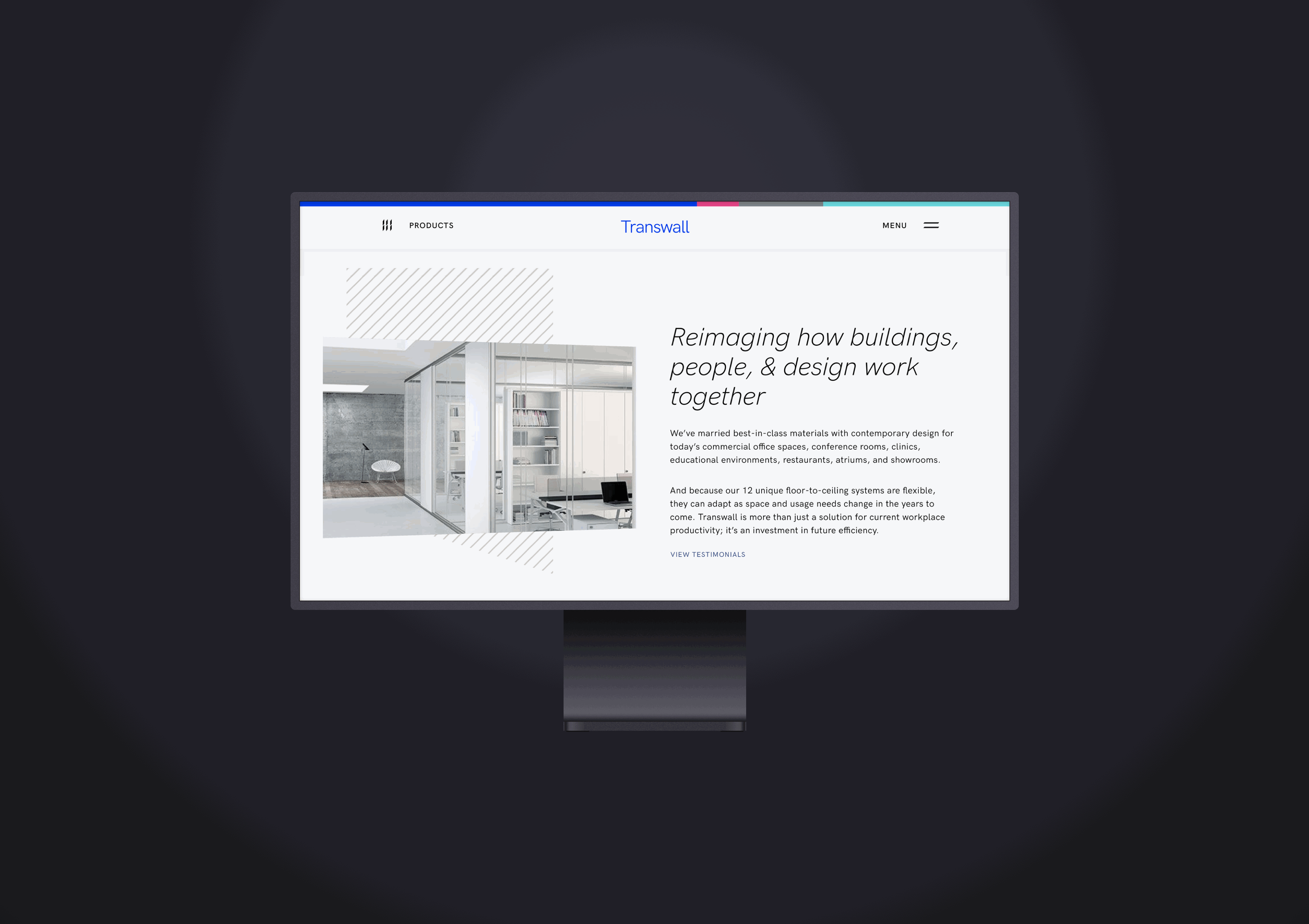 Gensler x Transwall Header